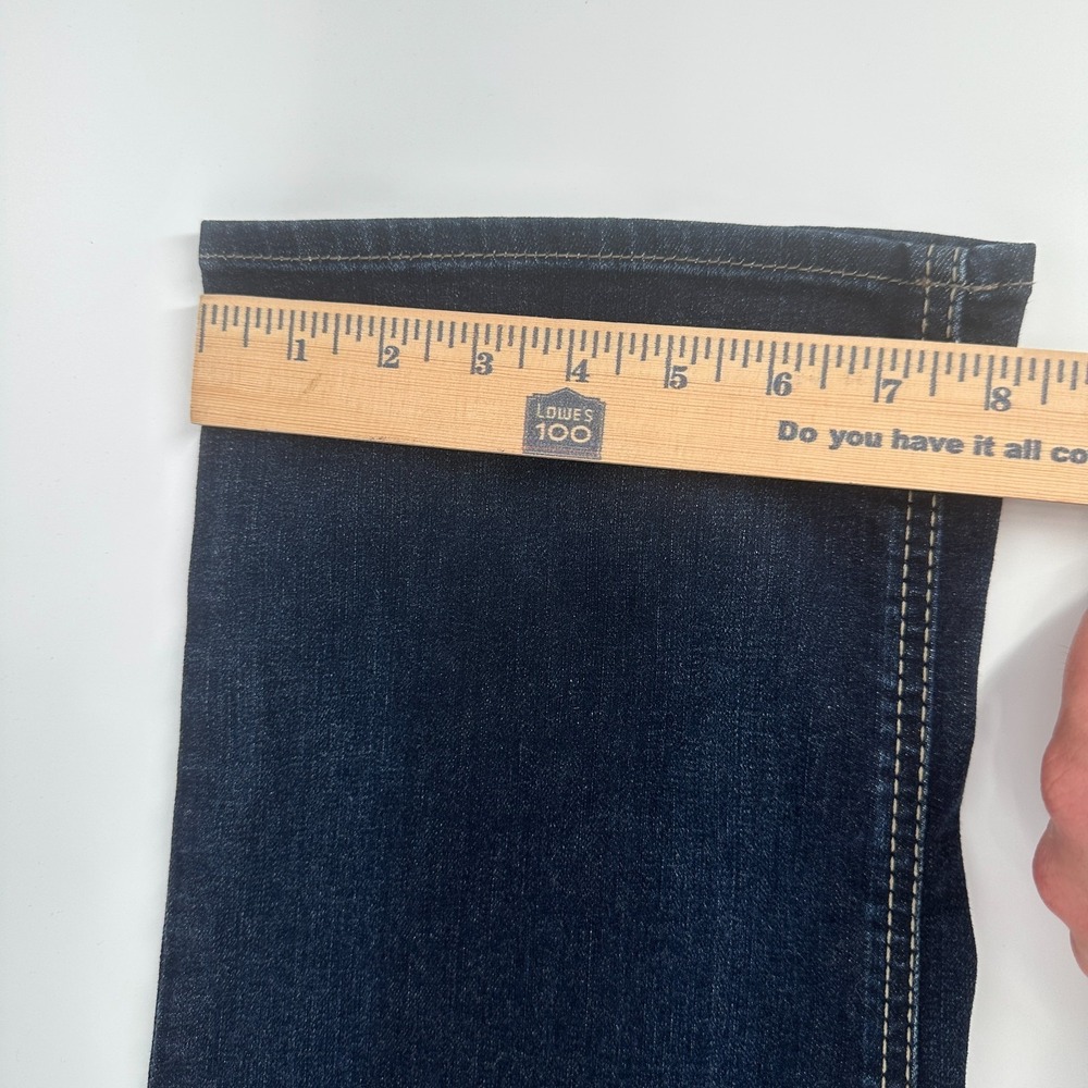 Silver‎ Jeans Co. Jeans Men's Blue Low Rise Allan Slim Fit Straight Leg Whisker - Picture 8 of 13